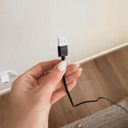 🔌 軽くて扱いやすいデザイン。どこでも快適な温活をサポート